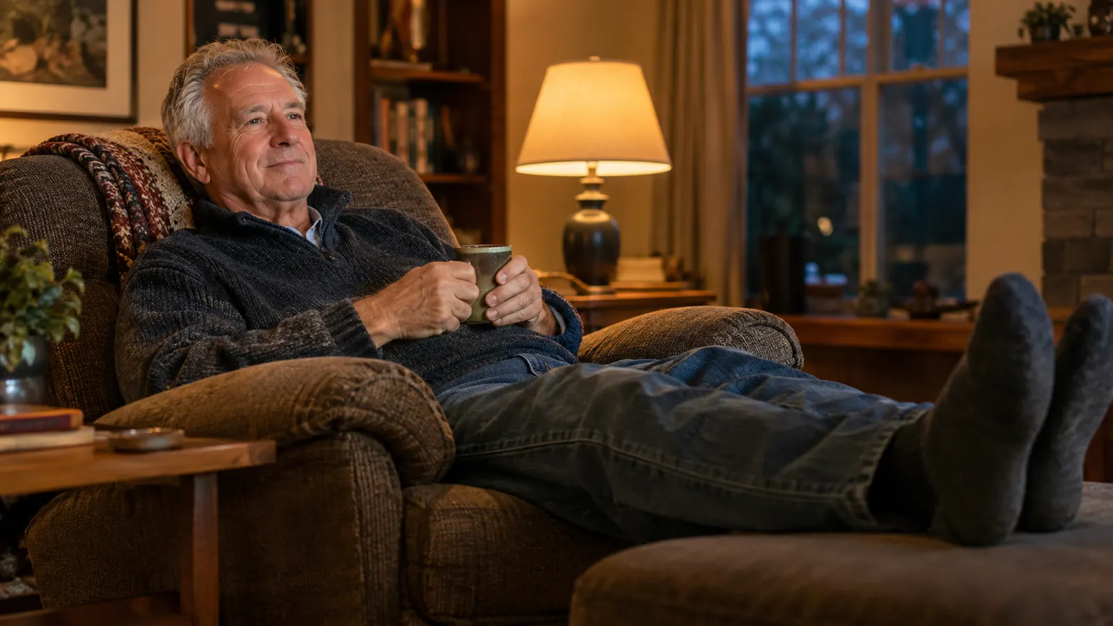 The Sock Change That Made My Dad's Evenings More Comfortable