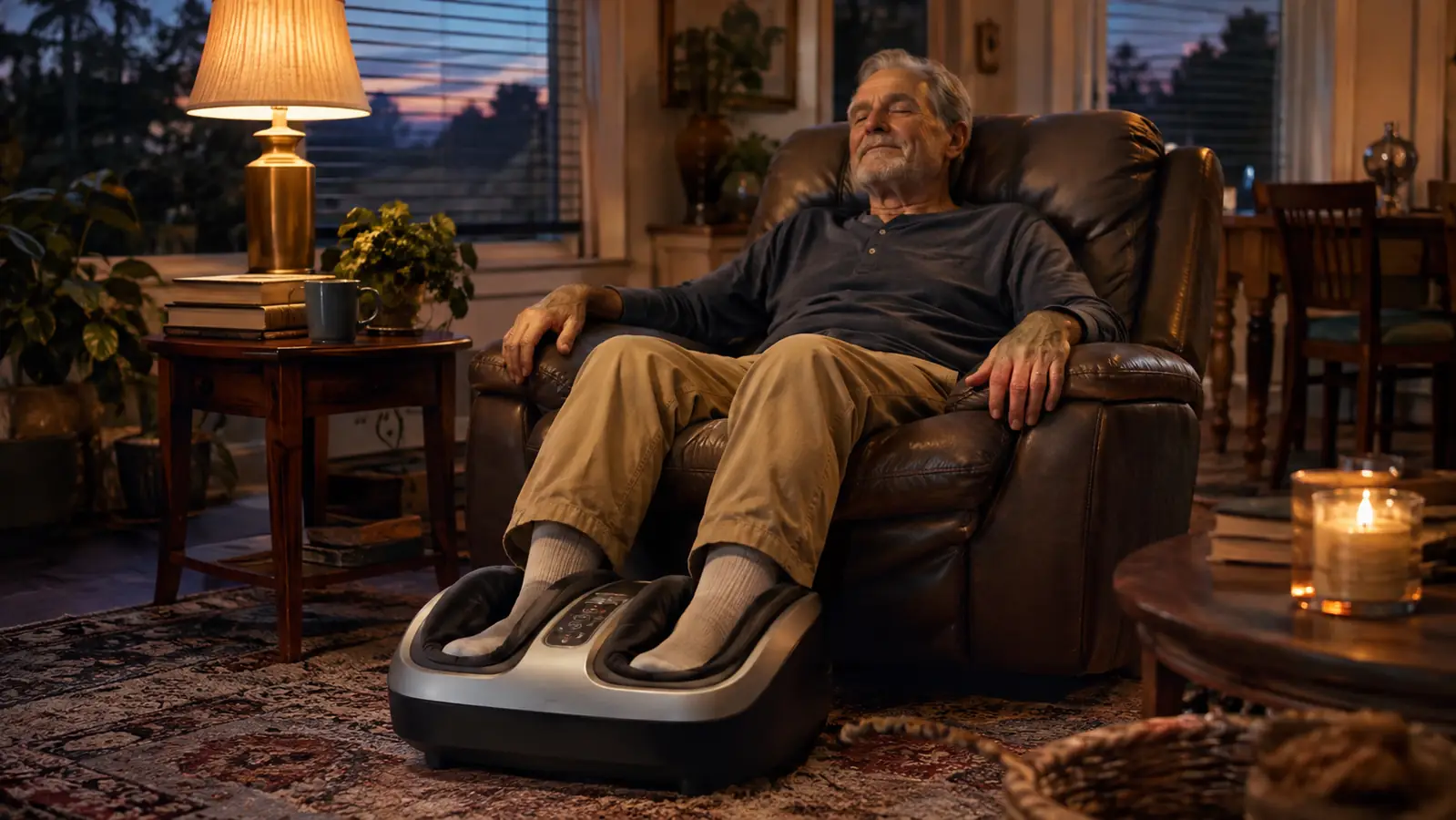 How a Foot Massager Became the Best Part of Grandpa's Evening
